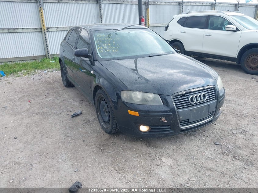 WAUHF78P87A163122 2007 Audi A3 2 auction photo 1