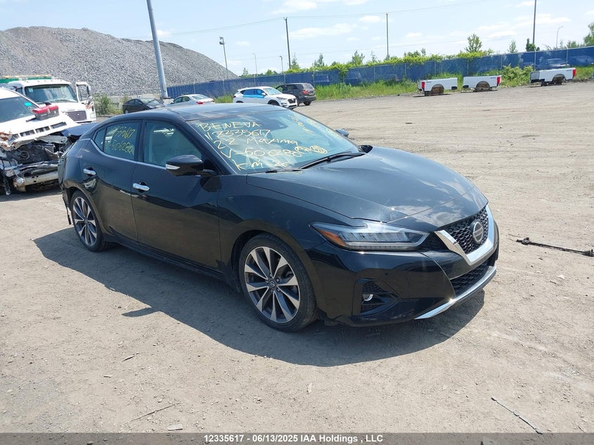 2022 Nissan Maxima Platinum VIN: 1N4AA6FV3NC506280 Lot: 12335617