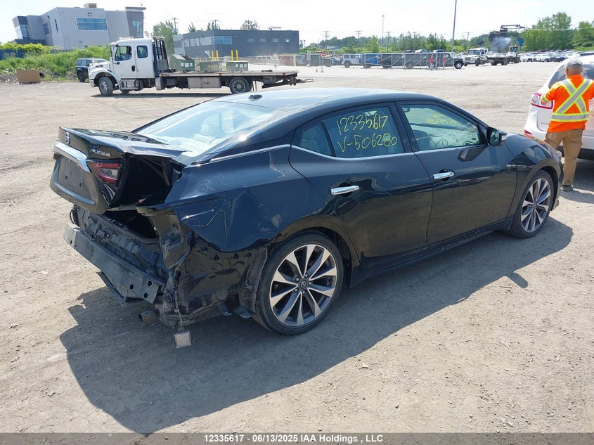 2022 Nissan Maxima Platinum VIN: 1N4AA6FV3NC506280 Lot: 12335617