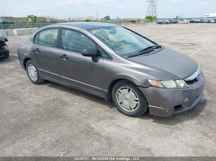 2HGFA16429H029047 2009 Honda Civic auction photo 1
