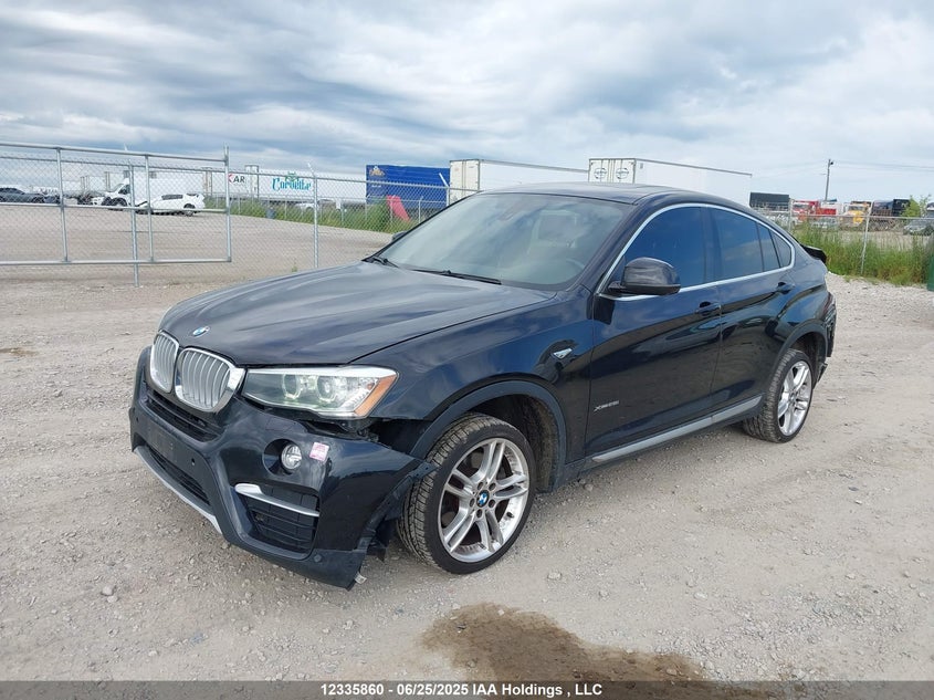 2015 BMW X4 xDrive28I VIN: 5UXXW3C53F0F89562 Lot: 12335860