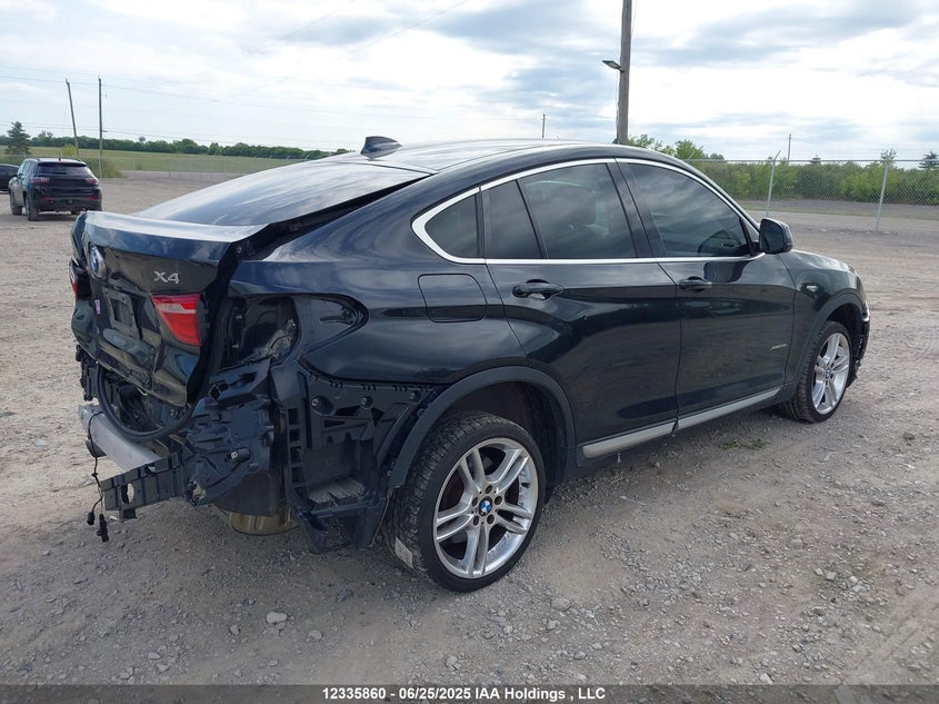 2015 BMW X4 xDrive28I VIN: 5UXXW3C53F0F89562 Lot: 12335860