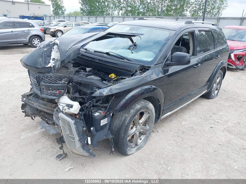 Vin: 3c4pddggxht638820, lot: 2709141, dodge journey crossroad 20172