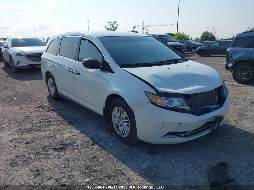 5FNRL5H26FB508596 2015 Honda Odyssey Lx auction photo 1