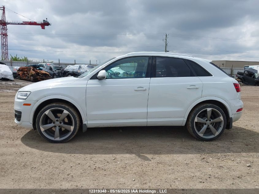 2015 Audi Q3 2.0T Technik VIN: WA1GFEFS6FR003213 Lot: 12319348X