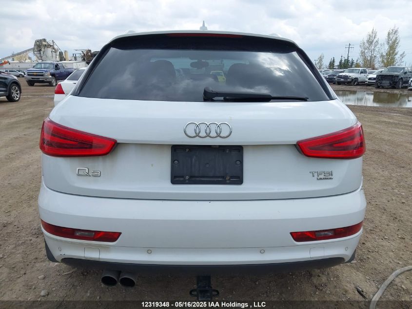 2015 Audi Q3 2.0T Technik VIN: WA1GFEFS6FR003213 Lot: 12319348X