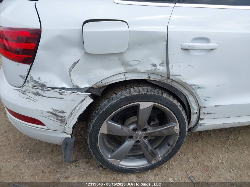 2015 Audi Q3 2.0T Technik VIN: WA1GFEFS6FR003213 Lot: 12319348X