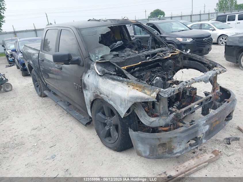 1C6RR7LM7JS289038 2018 Ram 1500 Slt auction photo 1