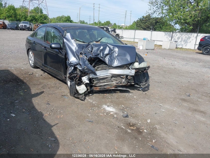 2HGFA15538H027185 2008 Honda Civic Lx auction photo 1
