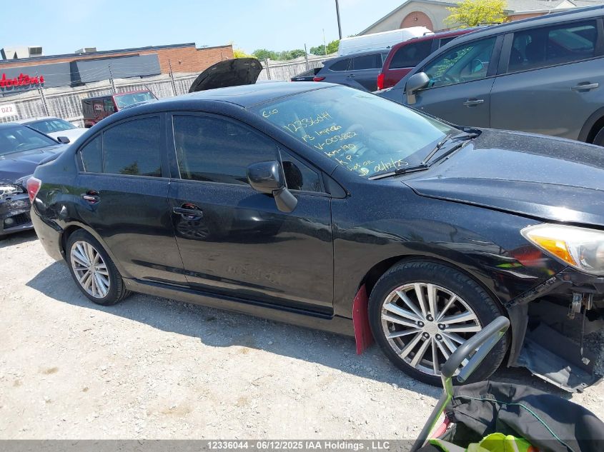 2013 Subaru Impreza VIN: JF1GJAD65DH003862 Lot: 12336044