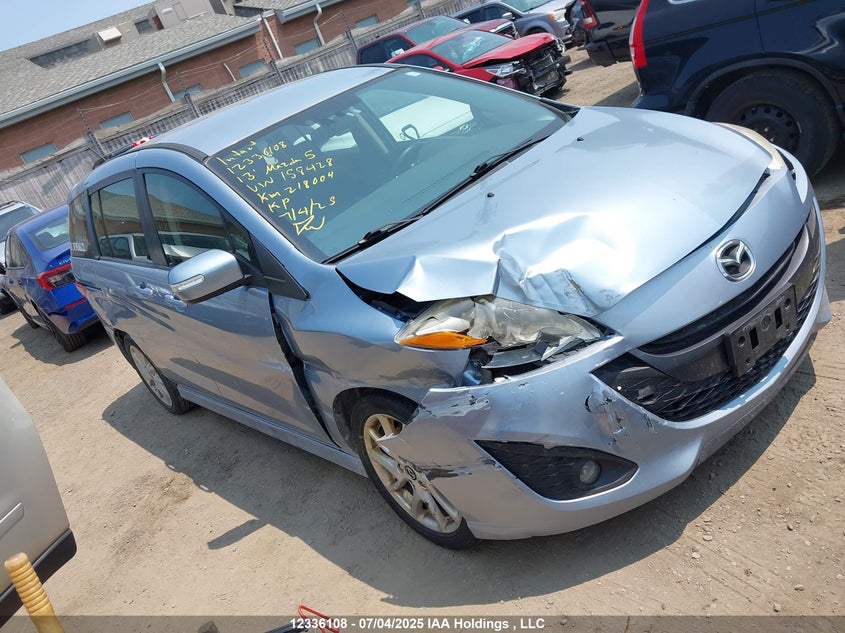 JM1CW2DL1D0158428 2013 Mazda Mazda5 auction photo 1