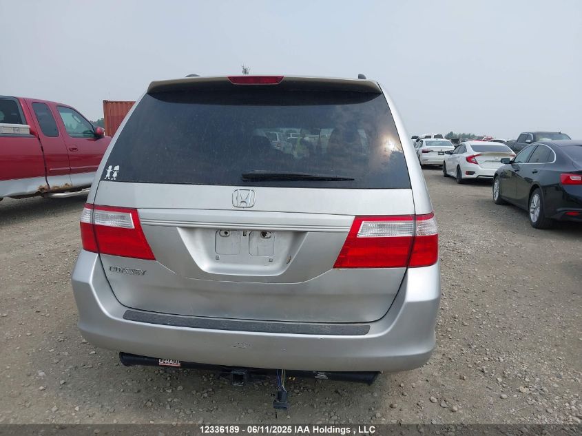 2007 Honda Odyssey Exl VIN: 5FNRL38667B440566 Lot: 12336189