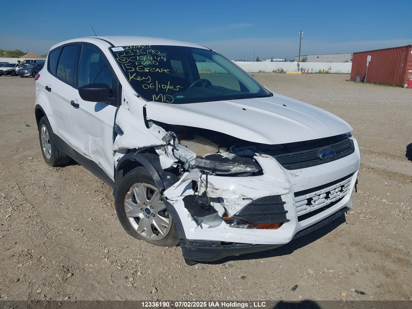 1FMCU0F78FUC17444 2015 Ford Escape S auction photo 1