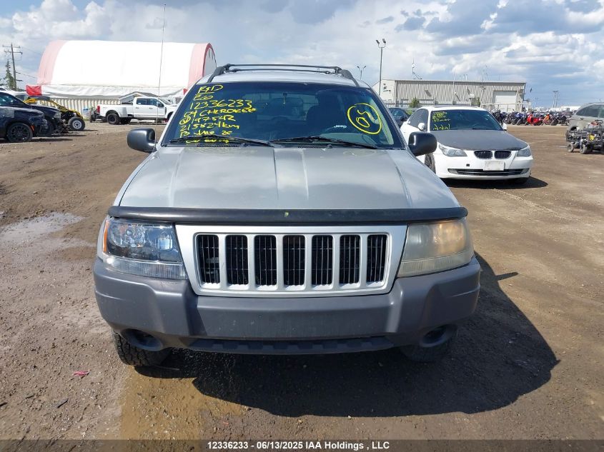 2004 Jeep Grand Cherokee Laredo VIN: 1J4GW48S84C197542 Lot: 12336233