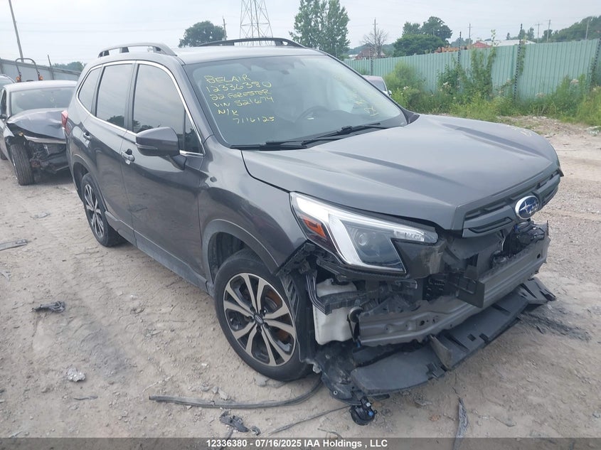 JF2SKEPC1NH521674 2022 Subaru Forester Limited auction photo 1
