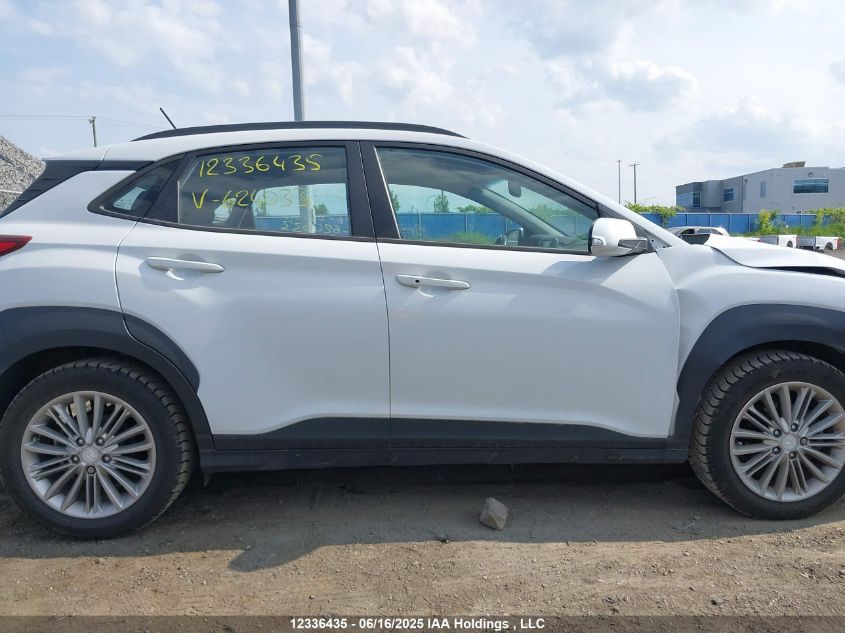 2021 Hyundai Kona VIN: KM8K22AAXMU624033 Lot: 12336435