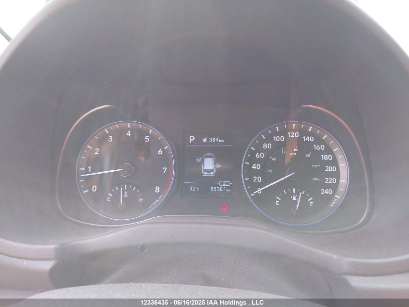 2021 Hyundai Kona VIN: KM8K22AAXMU624033 Lot: 12336435