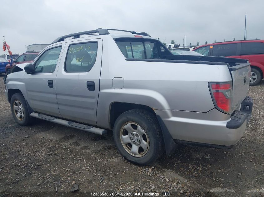 2012 Honda Ridgeline Dx VIN: 5FPYK1F28CB552466 Lot: 12336538