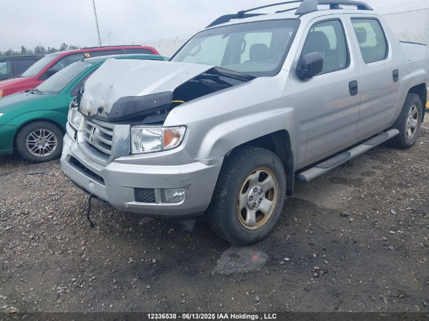 2012 Honda Ridgeline Dx VIN: 5FPYK1F28CB552466 Lot: 12336538