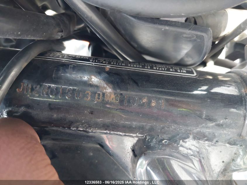 1983 Honda Cb650 Sc VIN: JH2RC1303DM010981 Lot: 12336583