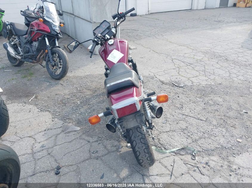 1983 Honda Cb650 Sc VIN: JH2RC1303DM010981 Lot: 12336583