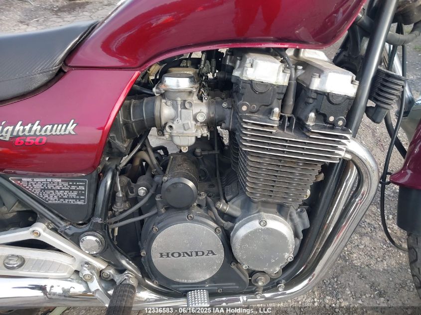 1983 Honda Cb650 Sc VIN: JH2RC1303DM010981 Lot: 12336583