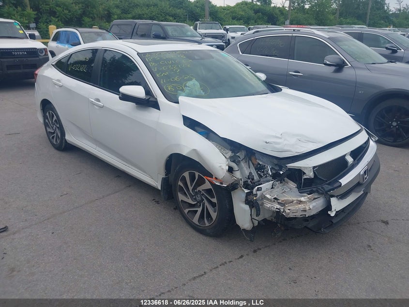 2HGFC2F86JH032122 2018 Honda Civic Ex auction photo 1
