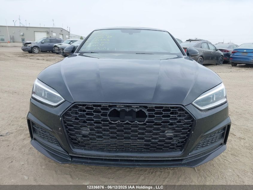 2018 Audi A5 Premium Plus S-Line VIN: WAUENCF58JA075503 Lot: 12336876