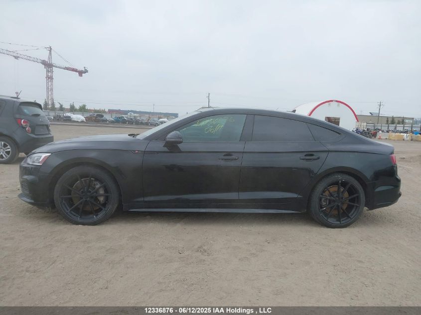 2018 Audi A5 Premium Plus S-Line VIN: WAUENCF58JA075503 Lot: 12336876