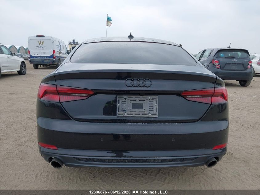 2018 Audi A5 Premium Plus S-Line VIN: WAUENCF58JA075503 Lot: 12336876