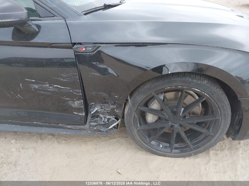 2018 Audi A5 Premium Plus S-Line VIN: WAUENCF58JA075503 Lot: 12336876