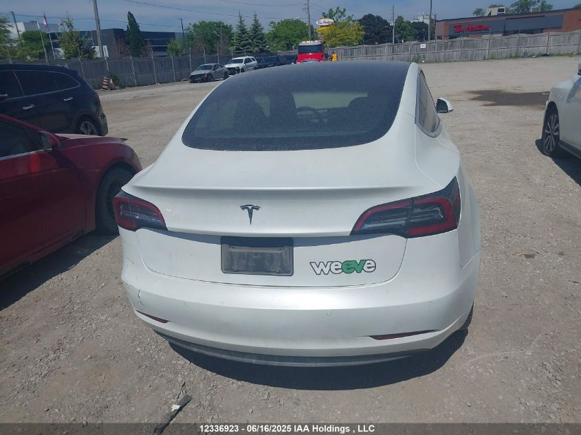 2020 Tesla Model 3 VIN: 5YJ3E1EA6LF642606 Lot: 12336923