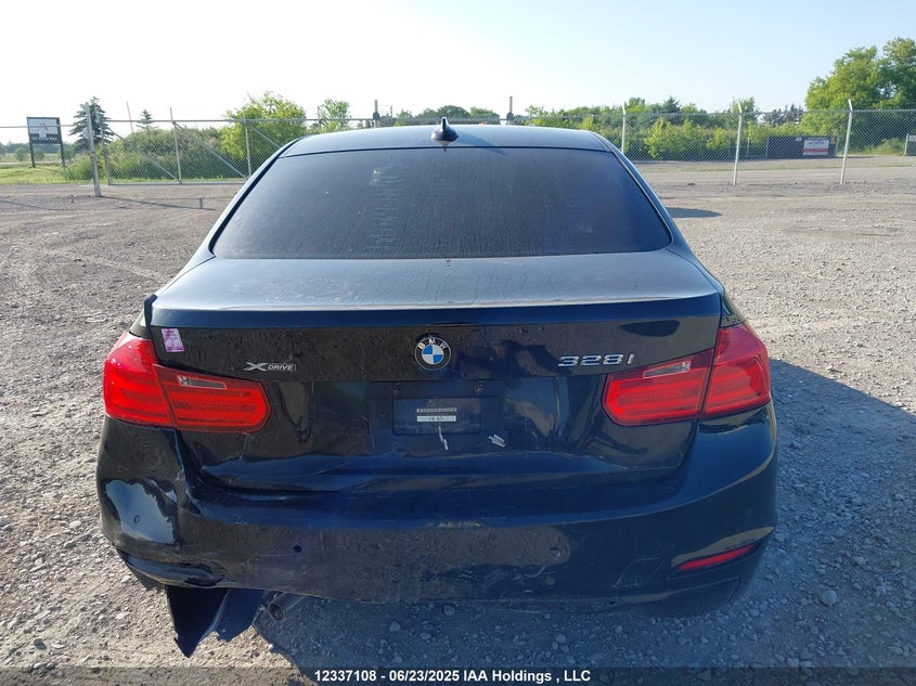 2014 BMW 328I xDrive VIN: WBA3B3G50ENR82789 Lot: 12337108