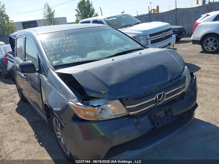 5FNRL5H47DB507312 2013 Honda Odyssey Ex auction photo 1