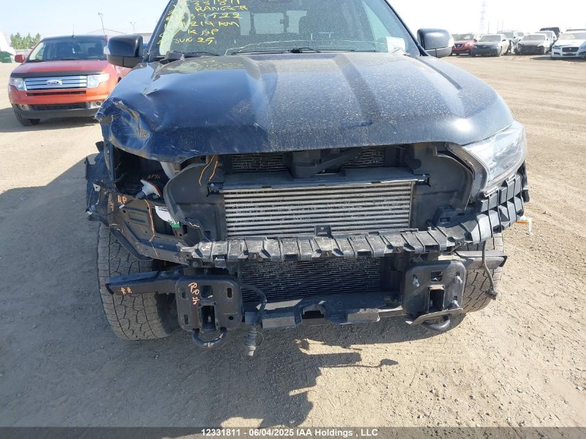 2022 Ford Ranger Lariat VIN: 1FTER4FH5NLD39522 Lot: 12331811X