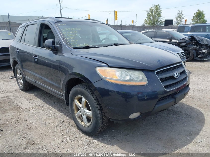 5NMSG73EX8H205051 2008 Hyundai Santa Fe Gl/Gls auction photo 1