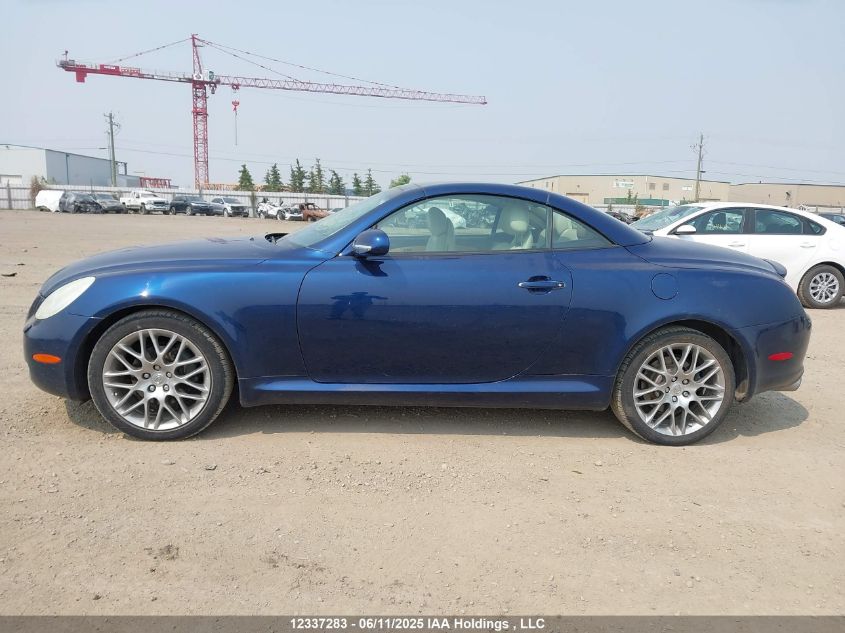 2002 Lexus Sc 430 VIN: JTHFN48Y920012307 Lot: 12337283