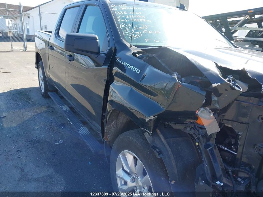 2020 Chevrolet Silverado K1500 Custom VIN: 1GCPYBEK1LZ273039 Lot: 12337309