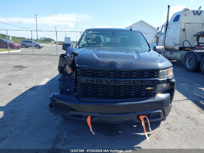 2020 Chevrolet Silverado K1500 Custom VIN: 1GCPYBEK1LZ273039 Lot: 12337309