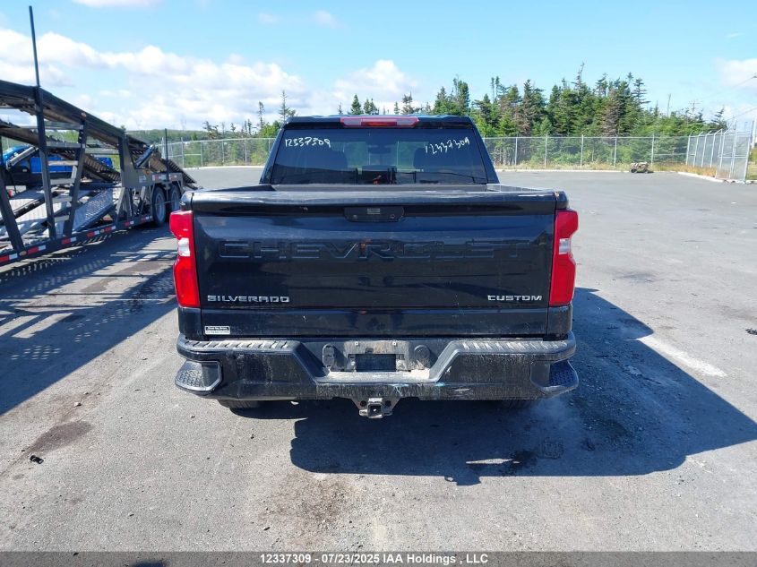 2020 Chevrolet Silverado K1500 Custom VIN: 1GCPYBEK1LZ273039 Lot: 12337309