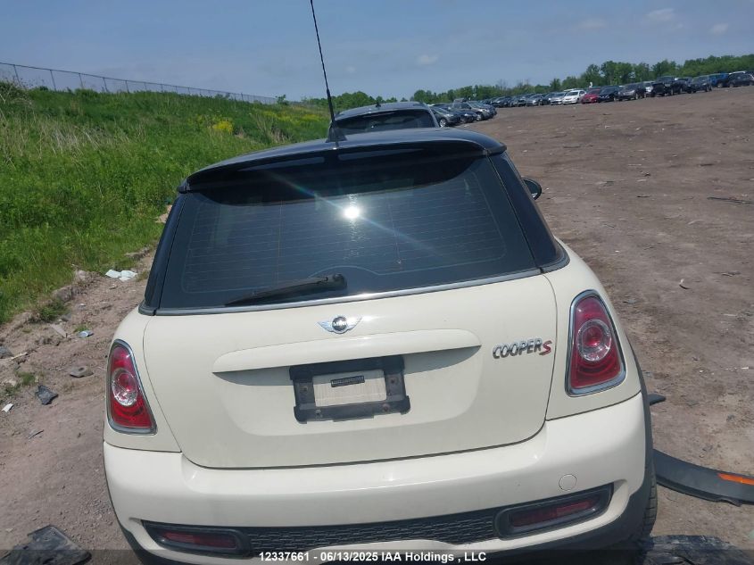 2011 Mini Cooper S VIN: WMWSV3C58BTY12504 Lot: 12337661