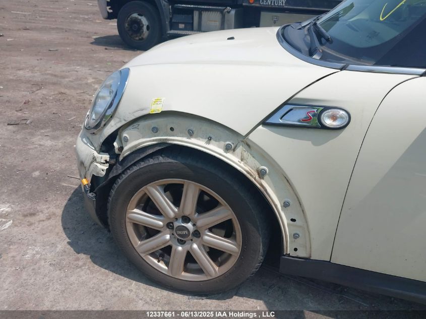 2011 Mini Cooper S VIN: WMWSV3C58BTY12504 Lot: 12337661