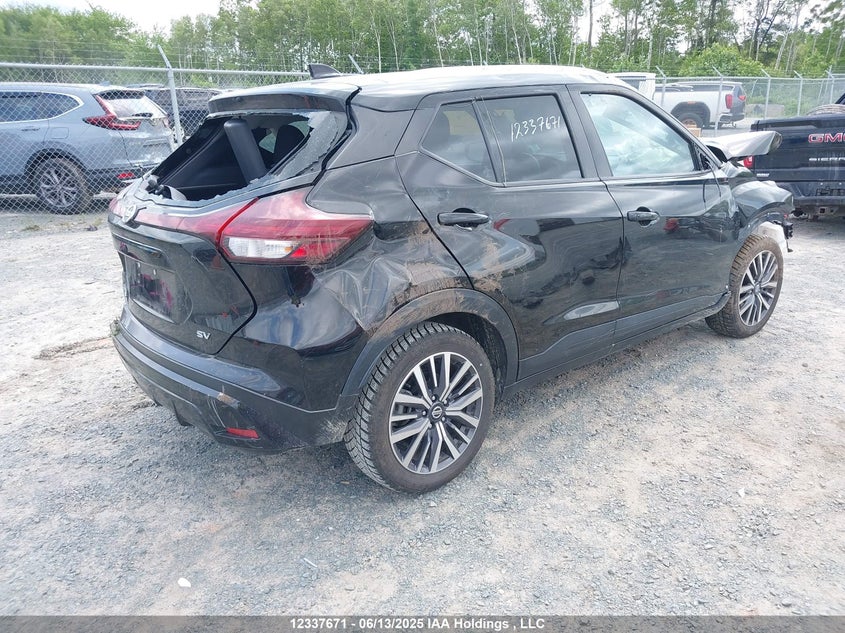 2021 Nissan Kicks Sv VIN: 3N1CP5CV6ML480554 Lot: 12337671
