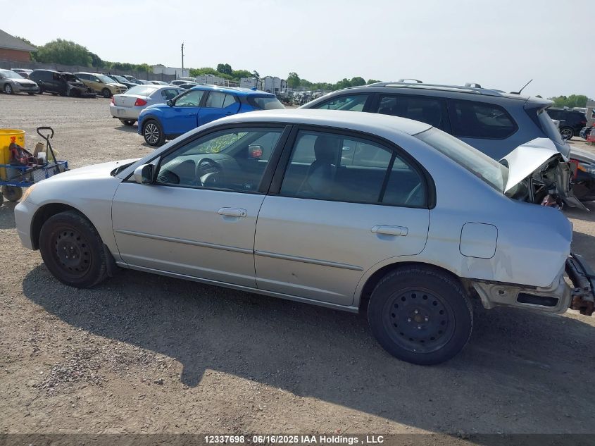 2003 Honda Civic Lx VIN: 2HGES16673H930397 Lot: 12337698