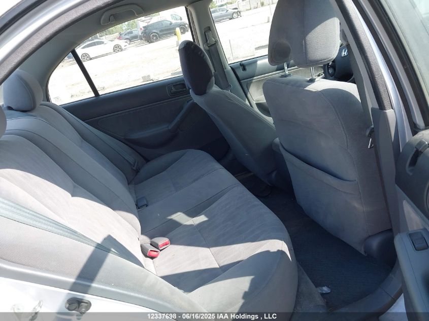 2003 Honda Civic Lx VIN: 2HGES16673H930397 Lot: 12337698