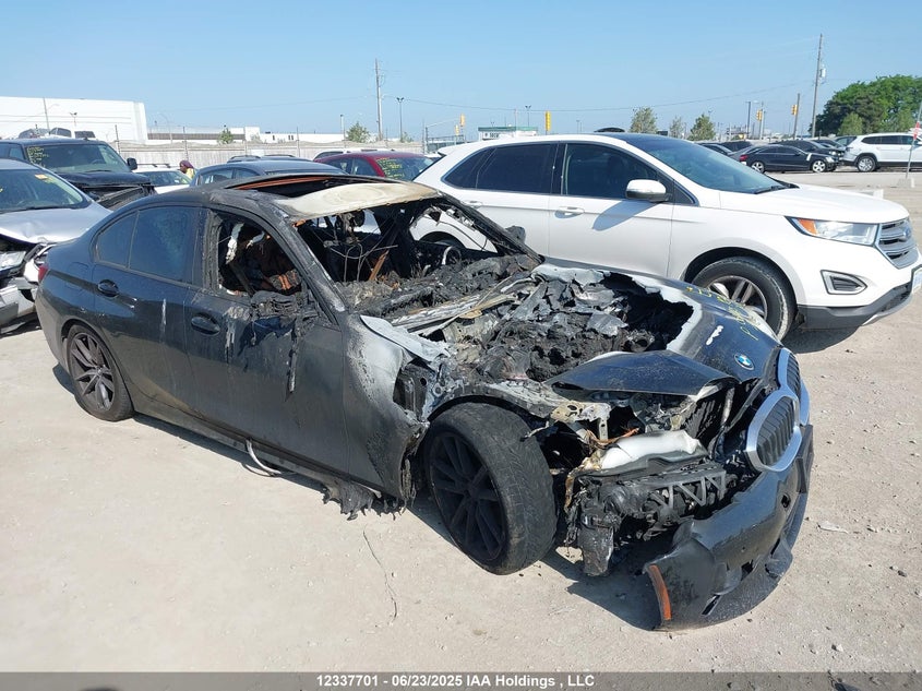 3MW5R7J08L8B34426 2020 BMW 330I xDrive auction photo 1