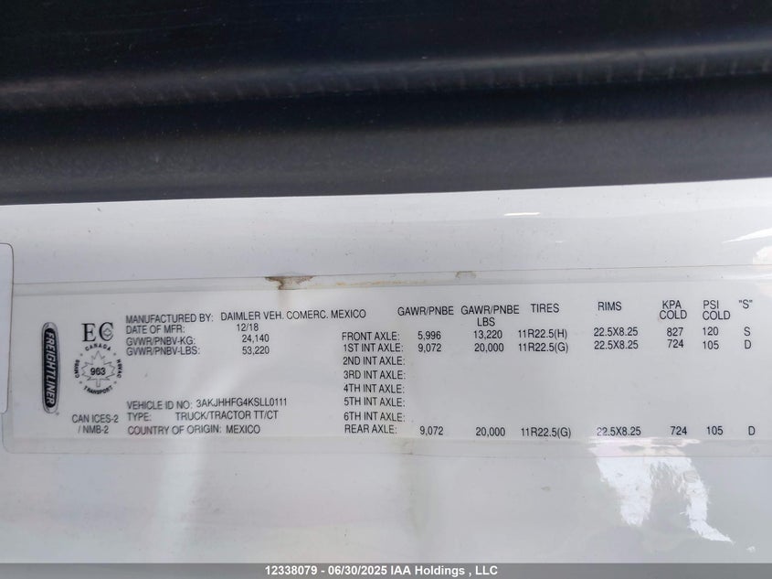 3AKJHHFG4KSLL0111 2019   photo no. 9