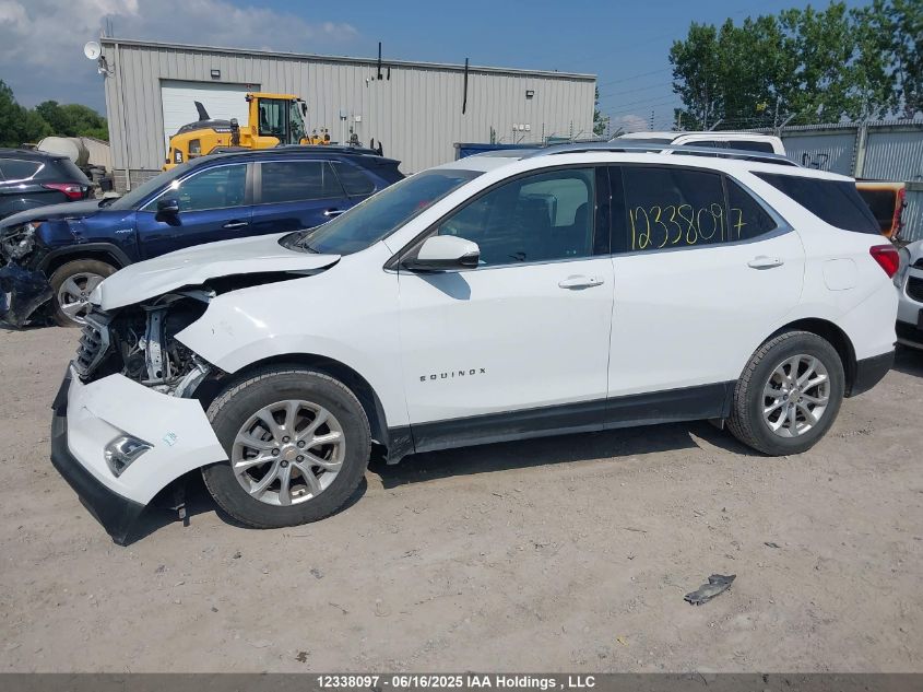 2019 Chevrolet Equinox Lt VIN: 2GNAXKEV0K6198550 Lot: 12338097