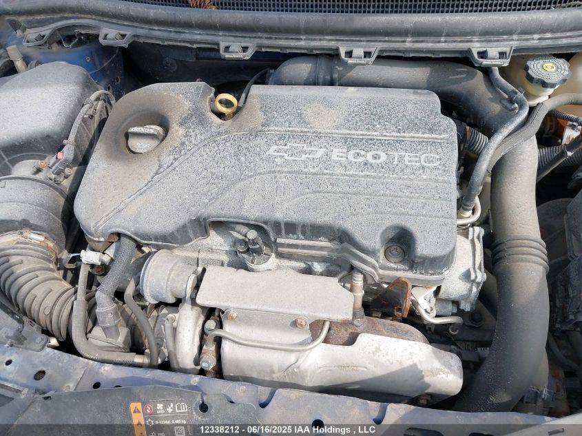 2018 Chevrolet Cruze Lt VIN: 3G1BE6SM8JS575365 Lot: 12338212