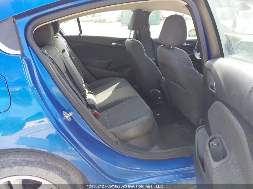 2018 Chevrolet Cruze Lt VIN: 3G1BE6SM8JS575365 Lot: 12338212